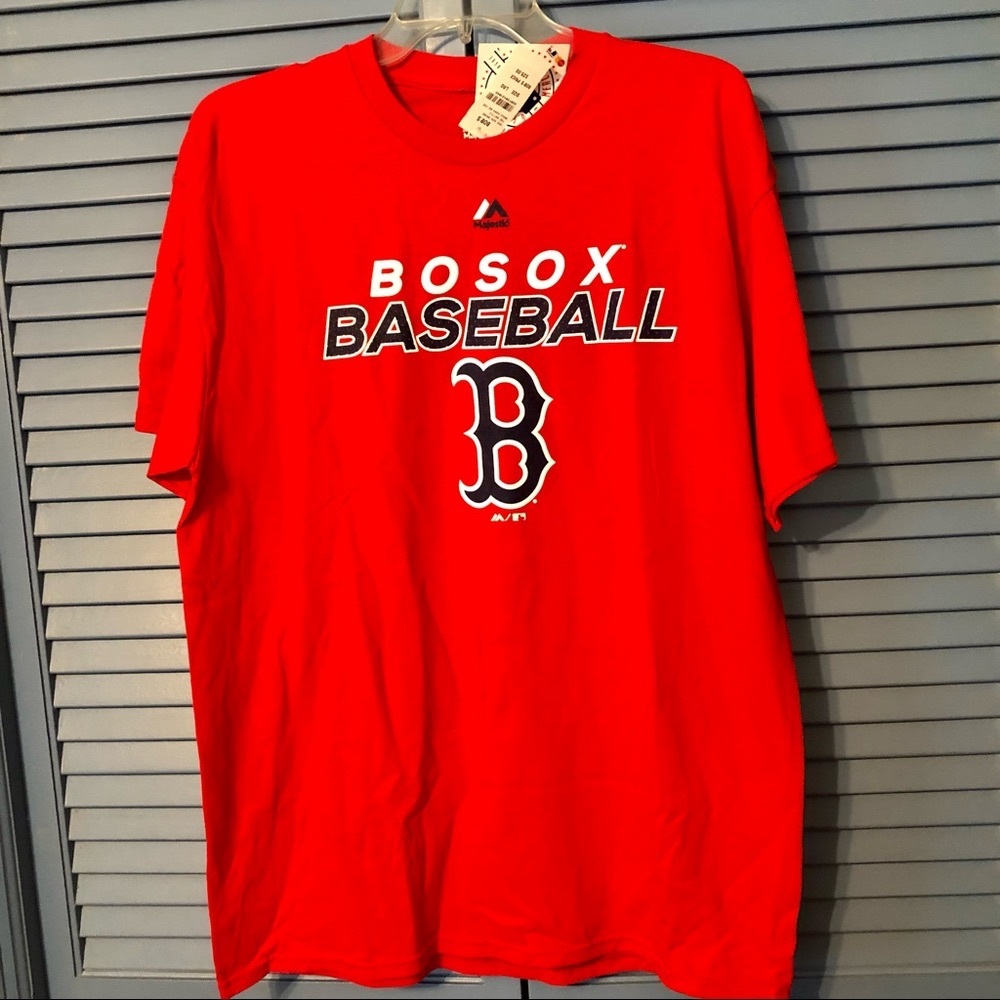 Magestic Boston Red Sox Bosox Tee Shirt New With Tag Large
